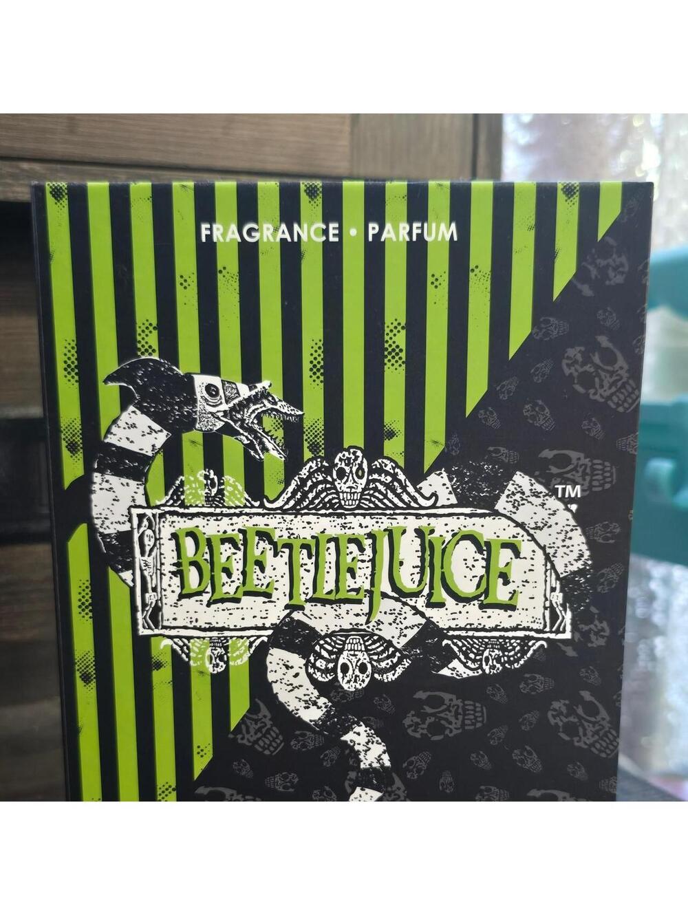 Beetlejuice Sandworm collector fragrance in storybook box